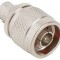 Adaptor BNC mamă-N tată 50&Omega; alamă 4GHz