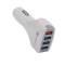Incarcator Auto HTPhone 4 X Usb Fast Charger Qc 3.0, Incarcare rapida, White