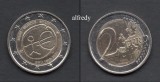 BELGIA 2009, 2 euro, 10 ani EMU