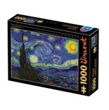 Cumpara ieftin Puzzle adulti D-Toys Vincent van Gogh - The Starry Night / Noapte instelata, 1000 piese
