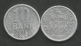 MOLDOVA 10 BANI 2003 [01], Europa, Aluminiu