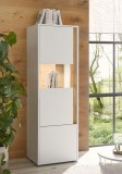 Vitrina Giron , Alb , 50 cm