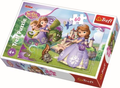 PUZZLE TREFL 60 AVENTURILE PRINTESEI SOFIA foto