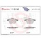 Placute frana Ford Galaxy I (Wgr) 03.95-05.06, Galaxy Mk I Van (Wgr) 03.95-05.06; Seat Alhambra (7v8 7v9) 04.96-03.10, Alhambra Van (7v8 7v9) 03.96-0