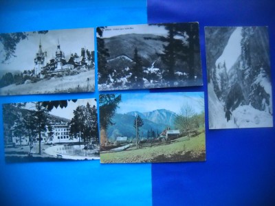 HOPCT LOT NR 173 ASPECTE DIN....JUD PRAHOVA-5 CARTI POSTALE-RPR-CIRCULATE foto