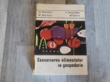 Conservarea alimentelor in gospodarie de N.Pekacev,M.Marinov,A.Strandjev,M.Tolova