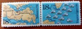nU.S.A-1981-''Bataliile navale pt. independenta'-set complet 2v-(Cat SCOT- 3$)-.MNH--Nestamp.--Vezi-Scan