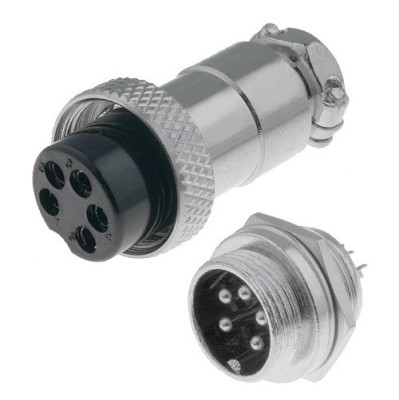 Pereche conectori XLR, 8 pini - 121984 foto
