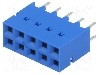 Conector cablu-placa, 10 pini, mama, AMPHENOL - 87606-805LF