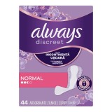 Absorbante zilnice pentru incontinenta urinara Discreet, Normal, 40 bucati, Always