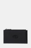 Diesel portofel de piele HISSU EVO HISSU EVO culoarea negru, X10299.P0685