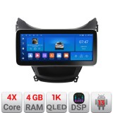 Navigatie Hyundai Elantra 2011-2013 K-092 Edotec 4+64 12.3 inch Incell 1K android Wifi 5Ghz gps internet Q