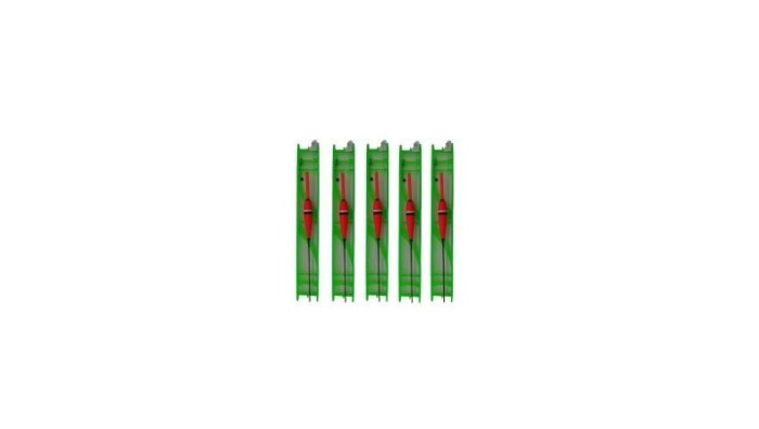Set 5 Linii Pluta Echilibrata 2g cu 2 Carlige,7 metri