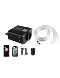Kit Fibra Optica Plafon Instelat 16W cu TWINKLE, RGBW 550 Fire 4M 0.75mm cu aplicatie, Xenon Bright