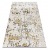 Covor BLISS Z199AZ127 crem / aur - Abstracție, modern, structural, 160x220 cm