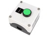 Casetă de comandă 1 buton IP67 plastic NO