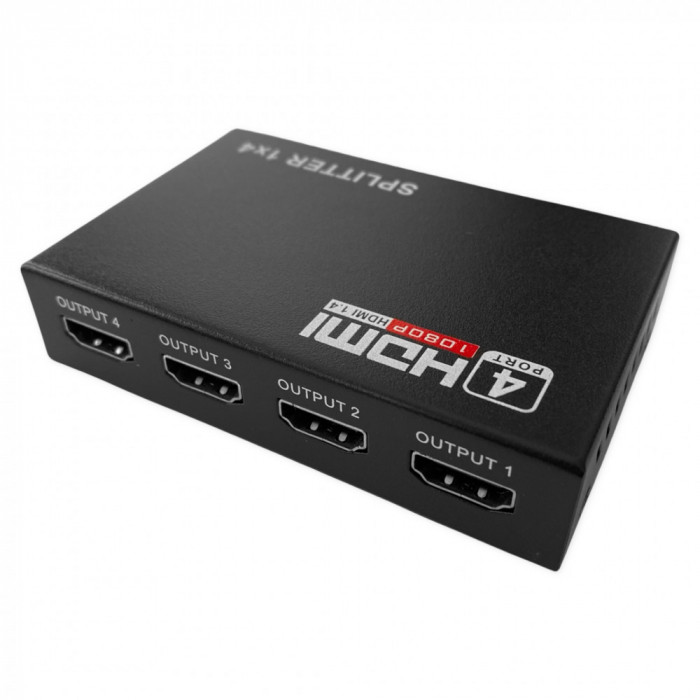 Spliter HDMI 1.4A 4 Porturi 4K 30Hz