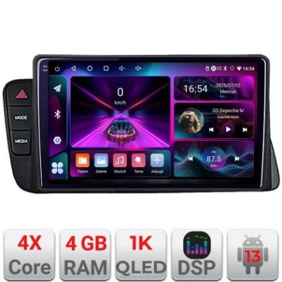 Navigatie Audi A4 2008-2016 NON-MMI A-A4 4+64 InCell Display 1K Android Waze USB Navigatie Internet Youtube Radio CarStore Technology foto