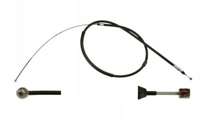Cablu frana mana Bmw 5 (E60), 12.01-03.10, 5 Touring (E61), 03.04-12.10, punte spate, Stanga, pt frana disc, TRW foto