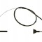 Cablu frana mana Bmw 5 (E60), 12.01-03.10, 5 Touring (E61), 03.04-12.10, punte spate, Stanga, pt frana disc, TRW