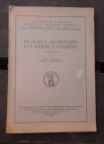 IN JURUL ASASINARII LUI BARBU CATARGIU - ALEX. LEPADATU