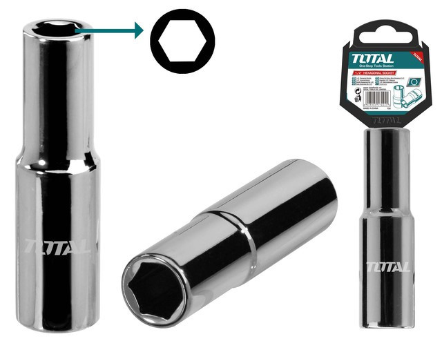 TOTAL - Cheie tubulara lunga - 1/2, 18mm (INDUSTR&quot; - MTO-THTST12183L