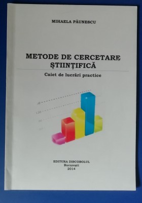 myh 32s - Mihaela Paunescu - Metode de cercetare stiintifica - ed 2014 foto