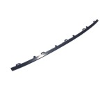 Ornament grila bara protectie, spoiler Skoda Superb (3v), 2019-06.2024, montare fata, centrala, negru/negru, RapidAuto