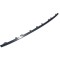 Ornament grila bara protectie, spoiler Skoda Superb (3v), 2019-06.2024, montare fata, centrala, negru/negru, RapidAuto