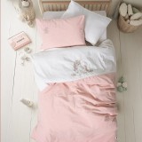 Cumpara ieftin Lenjerie Patut Bebe Bonic Alb (Bumbac 100%)