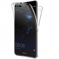 Husa Huawei P8 Lite silicon Full Cover 360 (fata+spate),Transparenta foto