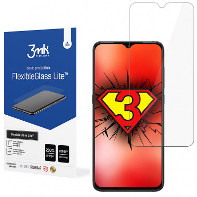 Folie Protectie Ecran 3MK FlexibleGlass Lite pentru Xiaomi Redmi 9A, Sticla Flexibila, 0.16mm foto