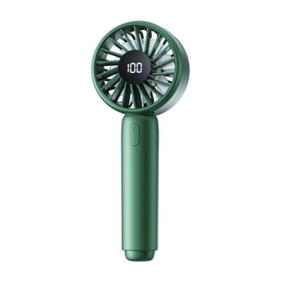 Ventialor Portabil cu Display Digital - Techsuit (CT-110) - Green foto