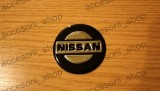 Emblema Capac Roata Nissan 60mm Aluminiu - Sigla Auto Janta