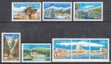 ROMANIA 1971 LP 761 TURISM SERIE MNH