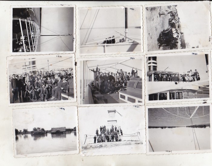 bnk foto - Excursie scolara nava T Vladimirescu Bucuresti Valcov 1934 lot 9 foto