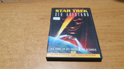 Film DVD Star Trek Der Aufstand - germana #A1468 foto