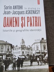 Sorin Antohi - Oameni si patrii foto