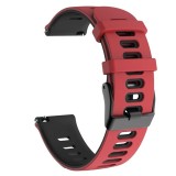 Cumpara ieftin Curea silicon, compatibila Samsung Galaxy Watch Active 2, telescoape Quick Release, Red Copper