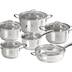 Set oale inox 12 piese Silver Jewellery Berlinger Haus BH 6661