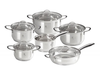 Set oale inox 12 piese Silver Jewellery Berlinger Haus BH 6661 foto