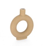 Cumpara ieftin Vaza flori piatra maro Lytir 19x5x23h