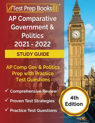 AP Comparative Government and Politics 2021 - 2022 Study Guide: AP Comp Gov and Politics Prep with Practice Test Questions [4th Edition] foto