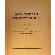 Monografii profesionale Vol. III