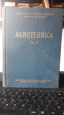 AGROTEHNICA - G. IONESCU SISESTI VOL II foto