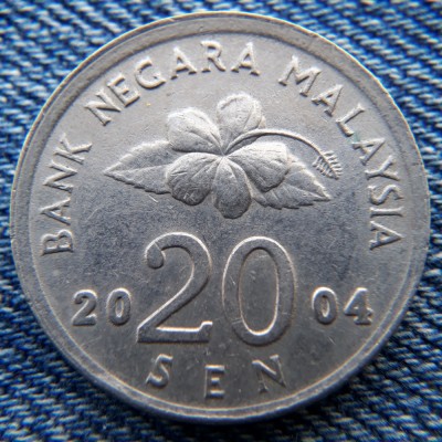 2L - 20 Sen 2004 Malaysia / Malaezia foto