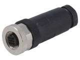 Mufă M12 4 PIN mamă pe cablu IP67