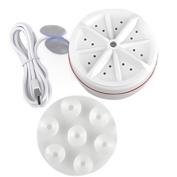 Mini Masina de Spalat Portabila APF&reg;, Alimentata prin USB, Silentioasa si Prindere cu Ventuze