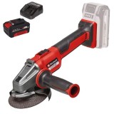 Einhell AXXIO 18/115 Q PXC + Starter Kit - Polizor unghiular 115 mm + Set 1 acumulator si incarcator Li-Ion 18 V 4 Ah