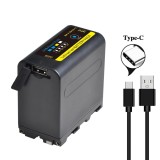 Acumulator NP-F970 7800mAh cu USB pt camere video SONY / lampa video / monitor